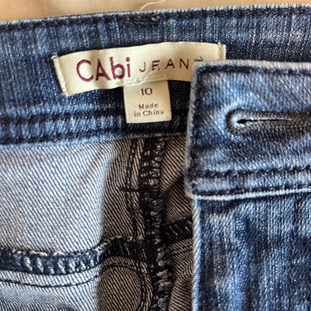CAbi Women's Blue Boot Cut Jeans
